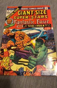 Giant-Size Super-Stars (1974) hulk vs thing mid grade better