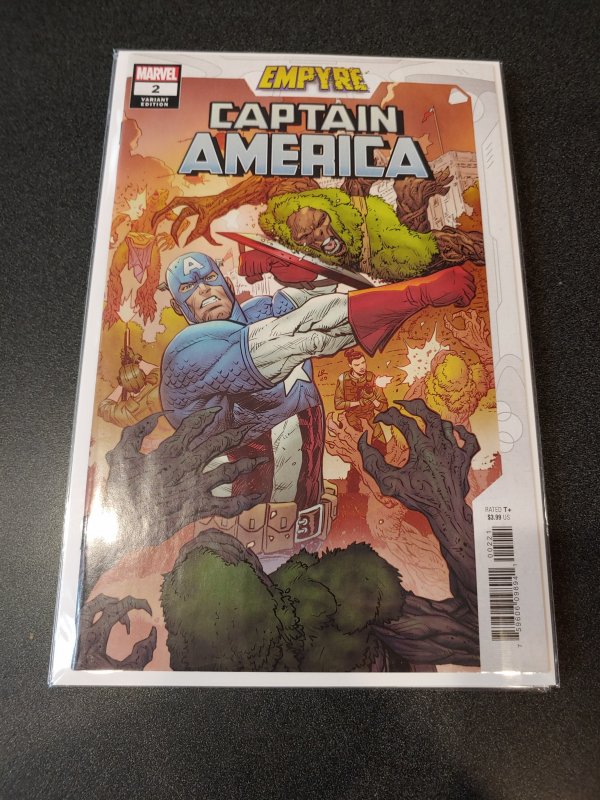 Empyre Captain America #2 (Luke Ross Var) Marvel Comics Comic Book 2020