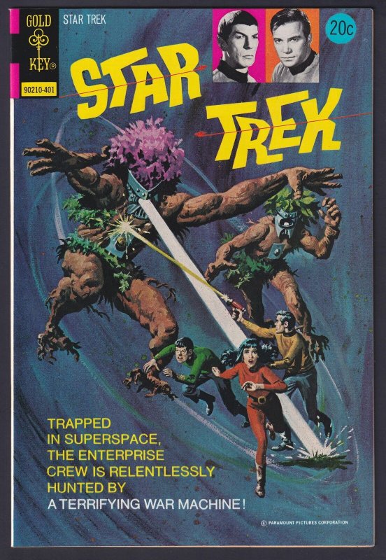 Star Trek #22 1974 Gold Key 9.0 Very Fine/Near Mint comic