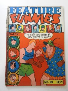 Feature Funnies #18 (1939) FR Condition see desc