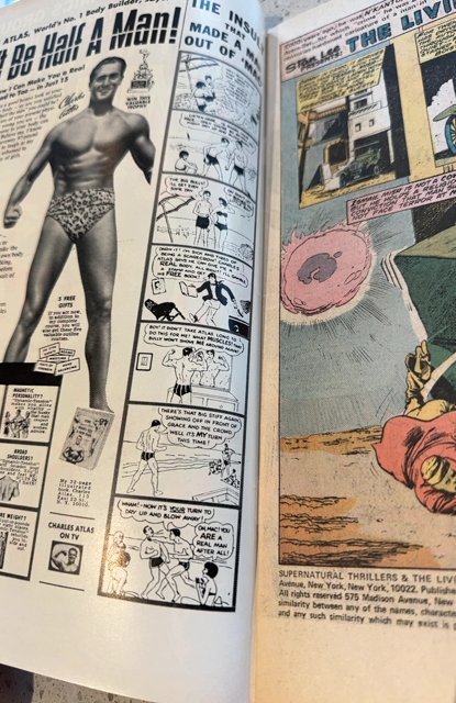 Supernatural Thrillers #12 (1975)the war that shocked the world higher grade