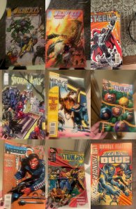 Lot of 9 Comics (See Description) Eternal Warrior, Batman, Steel, Stormwatch,...