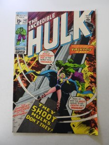 Incredible Hulk #142 VG/FN condition