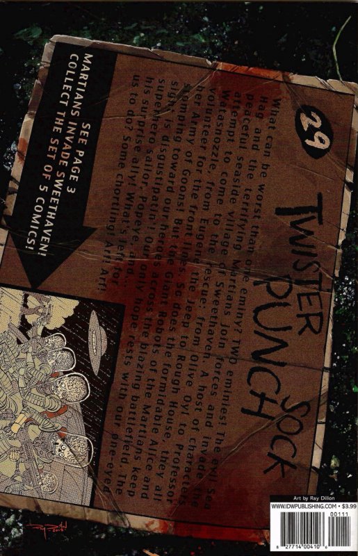 Mars Attacks Popeye (2013) New