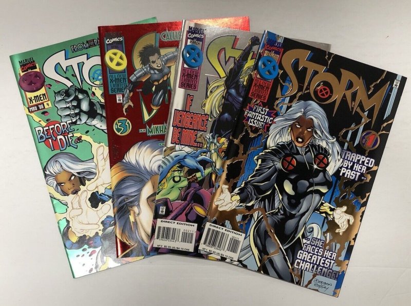 *Storm v1 (1996 Marvel) 1-4 | 4 High Grade books total