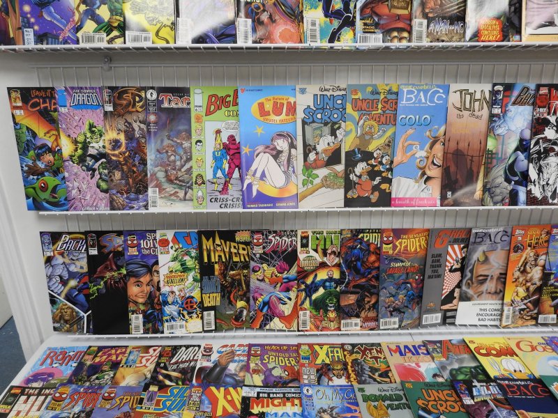 Huge Lot 180+ Comics W/ X-Men, Spider-Man, Daredevil, +More! Avg FN Condition!