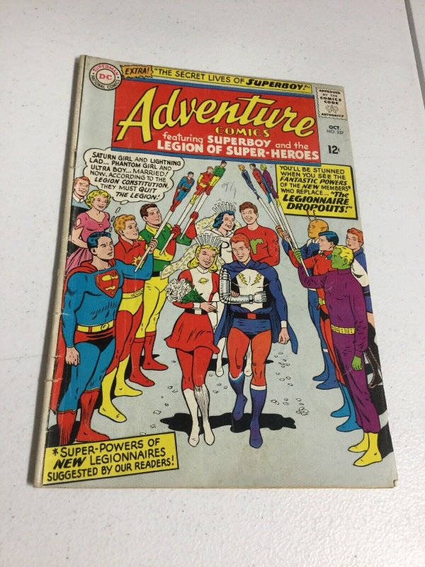 Adventure Comics 337 Vg+ Very Good+ 4.5 DC Comics