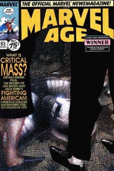 Marvel Age #83, Fine+ (Stock photo)