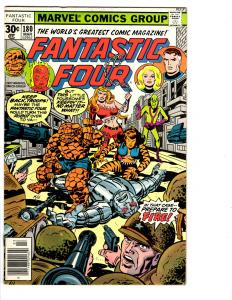 3 Fantastic Four Marvel Comic Books # 179 180 181 Human Torch Thing BH12