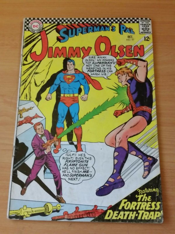 Superman's Pal, Jimmy Olsen #97 ~ VERY GOOD - FINE FN ~ 1966 DC Comics