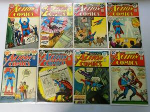 Early Bronze Age Action Comics Lot From:#384-447, 48 Diff. Avg 4.0 VG (1970-75)