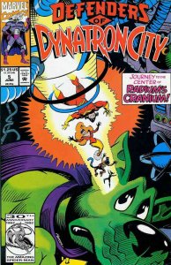 Defenders of Dynatron City #5 VG ; Marvel | low grade comic George Lucas LucasAr