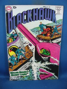 BLACKHAWK  128 F VF DC 1957