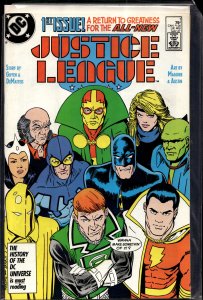 Justice League #1 (1987) Justice League [Key Issue]