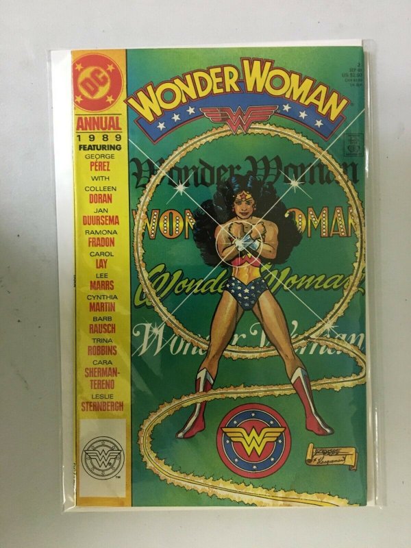 Wonder Woman Annual #2 8.0 VF (1989 2nd series)