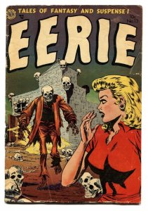 Eerie #13 1953-Avon-pre-code horror-skulls-weird menace-VG-