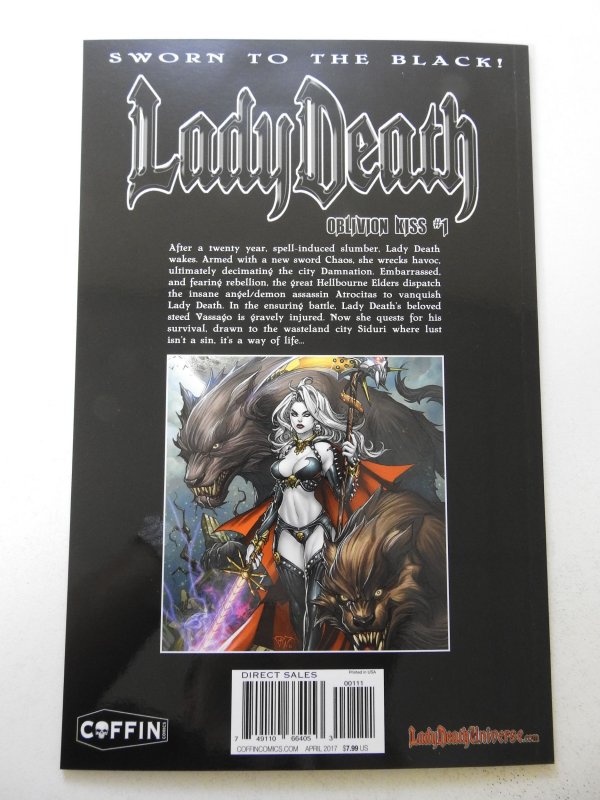 Lady Death: Oblivion Kiss (2016) NM Condition! Signed W/ COA!