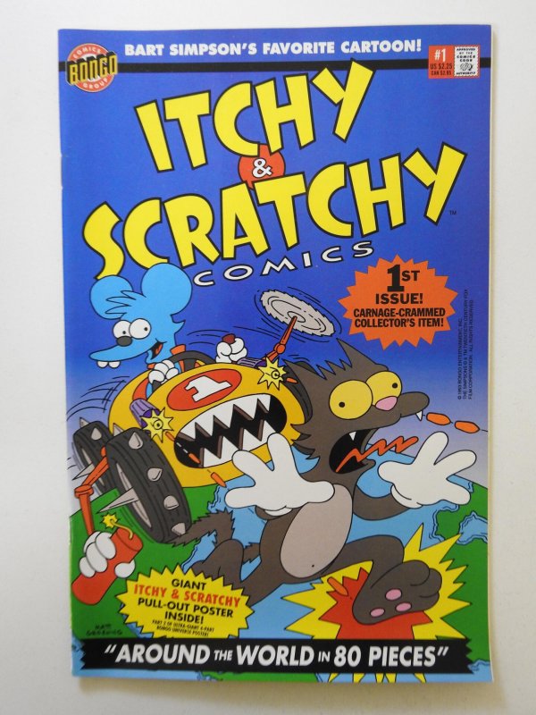 Itchy & Scratchy Comics #1 (1993) Sharp VF-NM Condition!