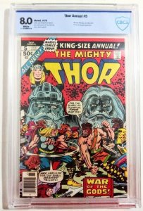 Thor Annual #5 (CBCS 8.0) Thor vs Hercules! Classic Bronze Age
