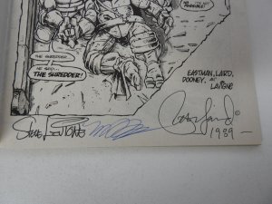 Teenage Mutant Ninja Turtles #10 (1987) Signed Eastman/Laird++ VF-NM Condition!