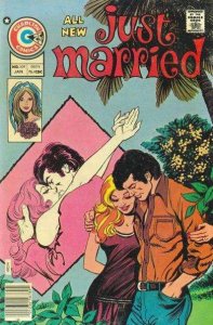 Just Married #109 FN ; Charlton | February 1976 Kiss Cover