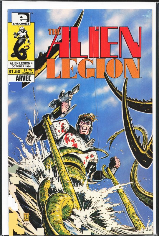 Alien Legion #4 (1984) Alien Legion