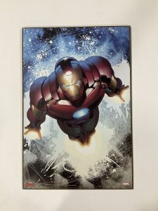 Iron Man Avengers wood wall art sign plaque 13x19 2017 Marvel