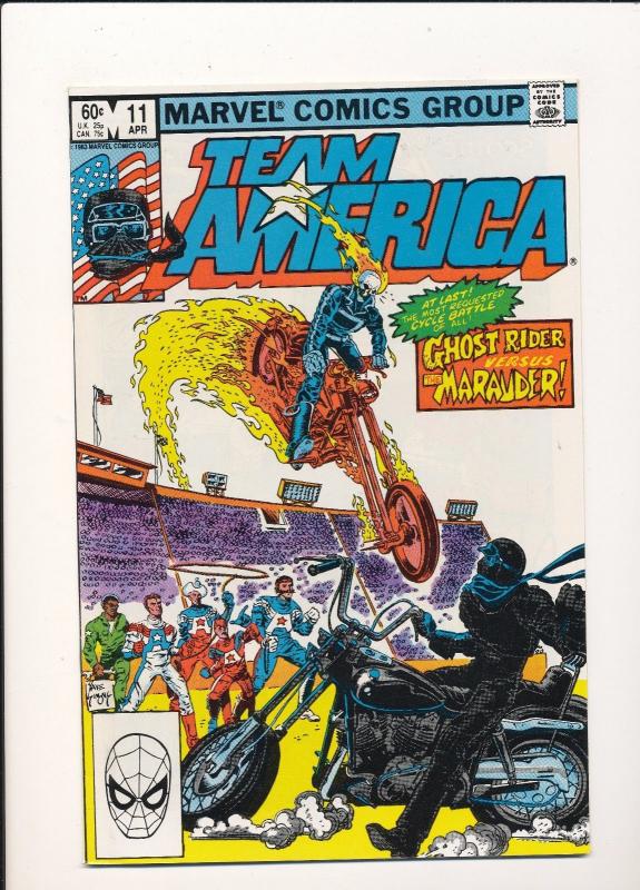 Set of 12-MARVEL Comics-TEAM AMERICA #1-12 F/VF(SIC662)