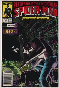 The Spectacular Spider-Man #131 (1987) Kraven's Last Hunt Newsstand