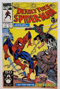 Deadly Foes of Spider-Man #1 (May 1991, Marvel) VF+