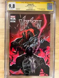 Venom #27 Lee Cover A (2020) CGCSS 9.8 Signed & Sketched by Inhyuk Lee