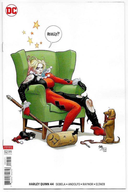 Harley Quinn #44 Rebirth Variant Cvr (DC, 2018) NM