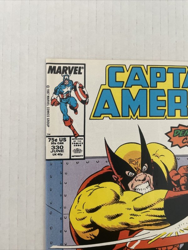 Captain America #330