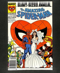 Amazing Spider-Man Annual #21 Newsstand Variant