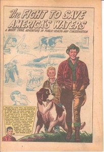 Fight to Save America's Waters Mark Trail(1956)Uncirc COMICS BOOK