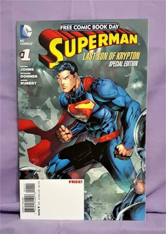 FCBD Free Comic Book Day 2013 3 Pack SUPERMAN BANTAM BONGO (Various, 2013)!