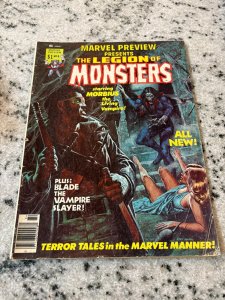 Marvel Preview #8 FN Comic Book Magazine Legion Of Monsters Blade Morbius 4 J390