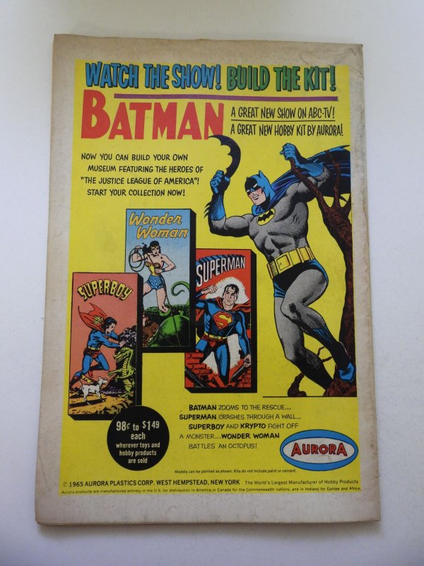 Mystery in Space #107 (1966) VG+ Condition moisture stain in spine