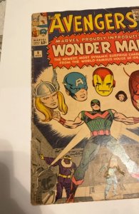 The Avengers #9  (1964)1st app of wonderman