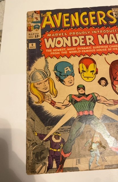 The Avengers #9  (1964)1st app of wonderman