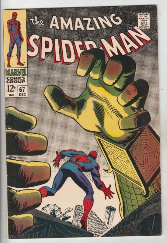 Amazing Spider-Man #67 (Dec-68) VF/NM+ High-Grade Spider-Man