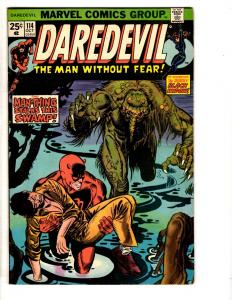 Daredevil # 114 VF Marvel Comic Book Avengers Spider-Man Hulk Iron Man CR45
