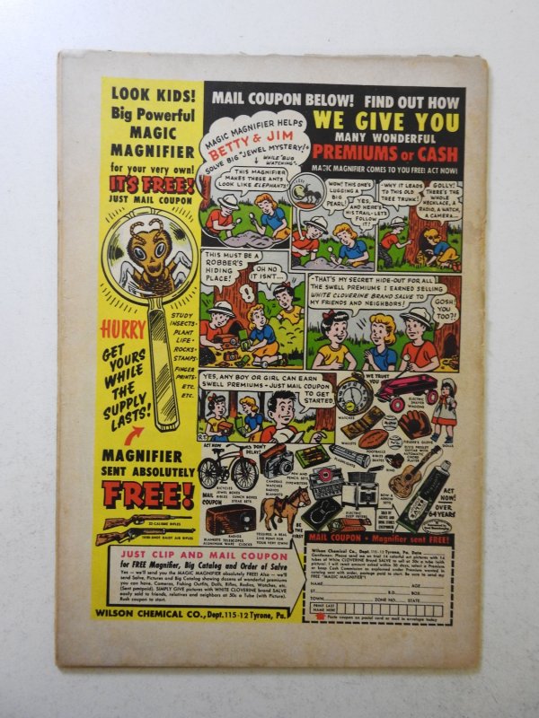 Strange Adventures #89 (1958) FR/GD Condition 5 in cumulative spine split