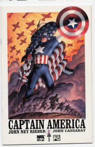 Captain America #1 (2002) Captain America