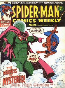 SPIDER-MAN WEEKLY  (#229-230) (UK MAG) (1973 Series) #69 Very Fine