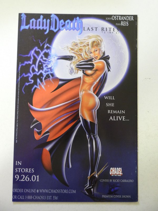 Purgatori: The Hunted #2 Cover B (2001) VF/NM Condition