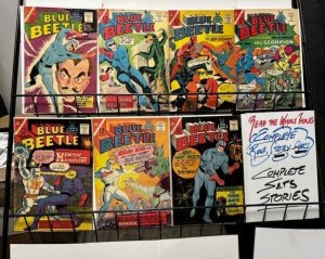 BLUE BEETLE LOT G-VF 7 diff Charlton Comics   v2 3-5, v3 50-53 (1964-1966)