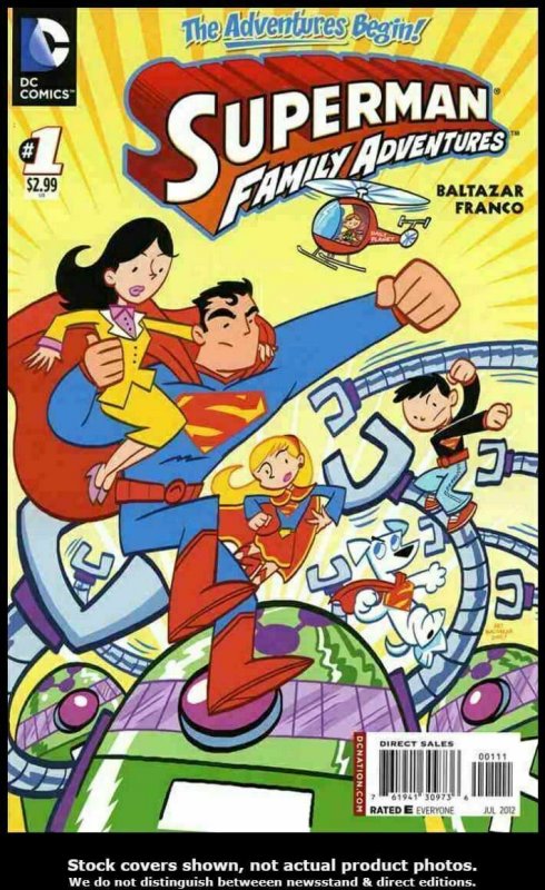 Superman Family Adventures #1 DC 2012 NM. 