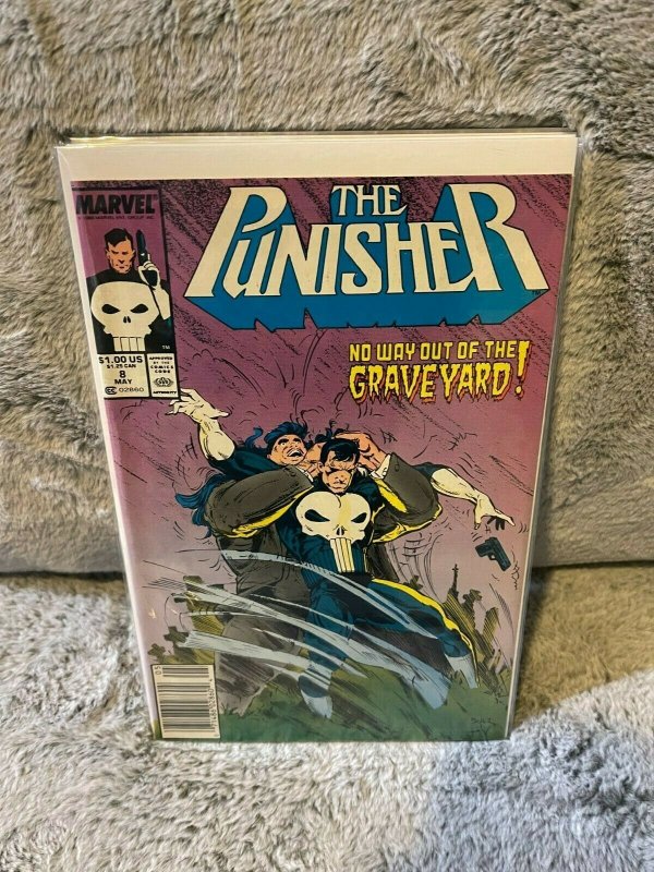 Lot of 7 Books The Punisher 3 7 8 12 14 15 16 Marvel Comics Comic Books