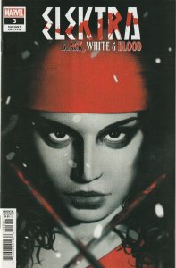 Elektra Black White & Blood # 3 Smallwood 1:25 Variant Cover NM Marvel [F7]